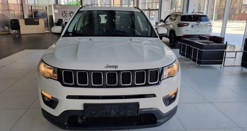 Jeep Compass cena 78000 przebieg: 108920, rok produkcji 2018 z Skoczów małe 301